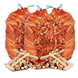 12kg of THE CHEMICAL HUT® Quality Wooden Kindling, ideal for Fire Starting Open Fires, Stoves, BBQ & Ovens - Comes ...