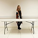 6ft White Folding Trestle Table Carboot Garden Party Market Stall