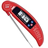 Amir Food Thermometer, Digital Instant Read Candy/ Meat Thermometer with Probe for Kitchen Cooking, BBQ, Poultry, Grill, Foldable, Fast & ...