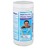 Clearwater Mini Multifunction Chlorine Tablets, 50 x 20g