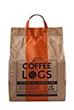 Coffee Logs - 16 WINTER FUEL LOGS MADE FROM RECYCLED COFFEE - FOR A HOTTER & LONGER BURN