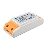 LEORX LED Power Supply Driver Transformer - 36W, 12V DC, 3A - Constant Voltage for LEDs, Including LED Strip Lights ...