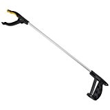 STRONG ALUMINIUM PICK UP REACHING TOOL 750MM MOBILITY ASSISTANCE PICKER GRABBER MAGNETIC FINISH GREEN JEM
